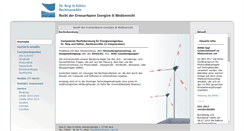 Desktop Screenshot of newenergy-law.de