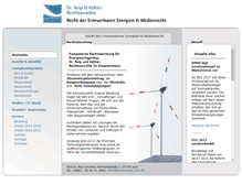 Tablet Screenshot of newenergy-law.de